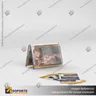 PORTA FOLLETO EN PORTA GRAFICA ACRILICO A6 (10.5*14.8 CMS) FORMATO A HORIZONTAL 1.5 MM, foto 2
