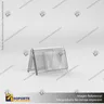 PORTA FOLLETO EN PORTA GRAFICA ACRILICO A6 (10.5*14.8 CMS) FORMATO A HORIZONTAL 1.5 MM, foto 3