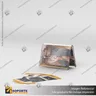 PORTA FOLLETO EN PORTA GRAFICA ACRILICO A6 (10.5*14.8 CMS) FORMATO A HORIZONTAL 1.5 MM, foto 5