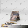 PORTA FOLLETO EN PORTA GRAFICA ACRILICO A6 (10.5*14.8 CMS) FORMATO A VERTICAL 1.5 MM, foto 5