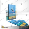 PORTA FOLLETO EN PORTA GRAFICA ACRILICO A6 (10.5*14.8 CMS) FORMATO MURO HORIZONTAL 1.5 MM, foto 3