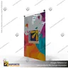 PORTA GRAFICA ACRILICO A3 (29.7*42 CMS) FORMATO MURO VERTICAL 2.5 MM + SET EMBELLECEDORES, foto 9