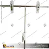 PORTA GRAFICA MINI T EXTENSIBLE MEDIDA AJUSTABLE 19.5*30 A 53 CMS CON PINZAS Y BASE CUADRADA METAL, foto 11