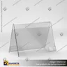 TARJETERO EN PORTA GRAFICA ACRILICO A3 (29.7*42 CMS) FORMATO A HORIZONTAL 2.5 MM, foto 3