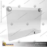 TARJETERO EN PORTA GRAFICA ACRILICO A3 (29.7*42 CMS) FORMATO MURO HORIZONTAL 2.5 MM, foto 1