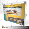 TARJETERO EN PORTA GRAFICA ACRILICO A3 (29.7*42 CMS) FORMATO MURO HORIZONTAL 2.5 MM, foto 4