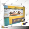 TARJETERO EN PORTA GRAFICA ACRILICO A3 (29.7*42 CMS) FORMATO MURO HORIZONTAL 2.5 MM, foto 5