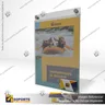 TARJETERO EN PORTA GRAFICA ACRILICO A3 (29.7*42 CMS) FORMATO MURO VERTICAL 2.5 MM, foto 12