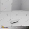 TARJETERO EN PORTA GRAFICA ACRILICO A6 (10.5*14.8 CMS) FORMATO T VERTICAL 1.5 MM, foto 1