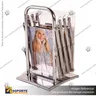 PORTA CATALOGO EJECUTIVO CON MALETA DE TELA (4 BANDEJAS), foto 4