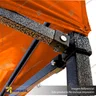 CARPA 3*6 MTS COLOR NARANJA PARA TOLDO PUBLICITARIO (C4), foto 7