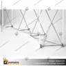 PANEL ARAÑA TEXTIL CURVO 2 CUERPOS (140*230 CMS), foto 3