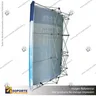 PANEL ARAÑA TEXTIL CURVO 3 CUERPOS (210*230 CMS), foto 2