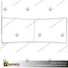 PANEL PUBLICITARIO TUBO TEXTIL CURVO 600*230 CMS, foto 2