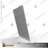 PORTA GRAFICA ACRILICO A5 (14.8*21 CMS) FORMATO L VERTICAL 1.7 MM (C12), foto 3