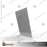 PORTA GRAFICA ACRILICO A5 (14.8*21 CMS) FORMATO L VERTICAL 1.7 MM (C12), foto 9