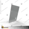 PORTA GRAFICA ACRILICO A5 (14.8*21 CMS) FORMATO L VERTICAL 1.7 MM (C12), foto 12