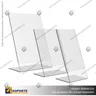 PORTA GRAFICA ACRILICO A6 (10.5*14.8 CMS) FORMATO L VERTICAL 1.7 MM (C50), foto 8