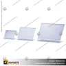 PORTA GRAFICA ACRILICO A4 (21*29.7 CMS) FORMATO L HORIZONTAL 1.7 MM (C12), foto 6