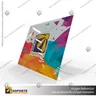 PORTA GRAFICA ACRILICO A6 (10.5*14.8 CMS) FORMATO L HORIZONTAL 1.7 MM (C200), foto 2