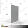 PORTA GRAFICA ACRILICO A5 (14.8*21 CMS) FORMATO T VERTICAL 1.7 MM (C12), foto 5