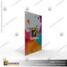 PORTA GRAFICA ACRILICO A6 (10.5*14.8 CMS) FORMATO T VERTICAL 1.7 MM (C50), foto 10