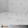 PORTA FOLLETO EN PORTA GRAFICA ACRILICO A3 (29.7*42 CMS) FORMATO T HORIZONTAL 2.5 MM, foto 2