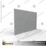 PORTA GRAFICA ACRILICO A5 (14.8*21 CMS) FORMATO T HORIZONTAL 1.7 MM (C12), foto 3