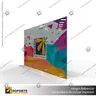PORTA GRAFICA ACRILICO A6 (10.5*14.8 CMS) FORMATO T HORIZONTAL 1.7 MM (C40), foto 11