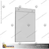 PORTA GRAFICA ACRILICO A4 (21*29.7 CMS) FORMATO MURO VERTICAL 2.0 MM + SET EMBELLECEDORES, foto 12