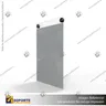 PORTA GRAFICA ACRILICO A5 (14.8*21 CMS) FORMATO MURO VERTICAL 1.5 MM + SET EMBELLECEDORES, foto 6