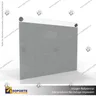 PORTA GRAFICA ACRILICO A4 (21*29.7 CMS) FORMATO MURO HORIZONTAL 2.0 MM + SET EMBELLECEDORES, foto 8