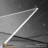 PORTA GRAFICA ACRILICO A5 (14.8*21 CMS) FORMATO MURO HORIZONTAL 1.5 MM + SET EMBELLECEDORES, foto 10