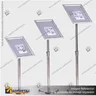 PORTA GRAFICA MARCO CLIP ALUMINIO CON PEDESTAL AJUSTABLE FORMATO A4 (21*29.7 CMS) (C10), foto 2