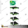 EXHIBIDOR MODULAR PARA PRODUCTOS 40*40 CMS PAYLOADER SISTEMA ENSAMBLE BANDEJA NEGRA, foto 3