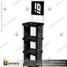 EXHIBIDOR MODULAR PARA PRODUCTOS 40*40 CMS PAYLOADER SISTEMA ENSAMBLE BANDEJA NEGRA, foto 4
