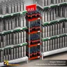 EXHIBIDOR MODULAR PARA PRODUCTOS 40*40 CMS PAYLOADER SISTEMA ENSAMBLE BANDEJA NEGRA, foto 6