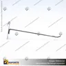 GANCHERA METALICA SIMPLE SISTEMA MALLA, foto 1