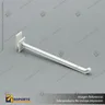 GANCHERA ABS BLANCA ESPIGA 6 HP18A, foto 1