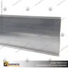 FLEJERA PLANA CON ADHESIVO FONDO GRIS 75X1200MM, foto 1