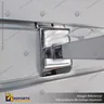 SOPORTE DE REPISA A PANEL RANURADO CON VENTOSAS 20 CM, foto 3