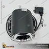 LYON - FOCO LED BASE COLGANTE TRIFASICO COB 35W 3000K NEGRO 36, foto 5