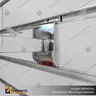 SOPORTE DE REPISA A PANEL RANURADO CON VENTOSAS 30 CM, foto 4