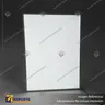 PANEL MENU SLIM BOX 1 CARA A2 CON PINES (435X600) COLOR PLATEADO, foto 2