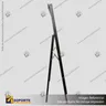 PANEL MENU SLIM BOX PALOMA PUBLICITARIA 600X1200MM NEGRO 220V, foto 3