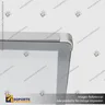 PANEL MENU SLIM BOX PLATEADO DOBLE CARA COLGANTE PIOLAS (1000X350), foto 3