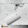 VERSALLES - FOCO LED TRACK LIGHT TRIFASICO COB 18W 3000K BLANCO 24, foto 2