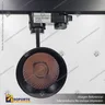 VERSALLES - FOCO LED TRACK LIGHT TRIFASICO COB 18W 3000K NEGRO 24, foto 2