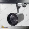 VERSALLES - FOCO LED TRACK LIGHT TRIFASICO COB 18W 3000K NEGRO 24, foto 4