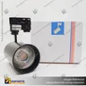 VERSALLES - FOCO LED TRACK LIGHT TRIFASICO COB 30W 3000K NEGRO 12, foto 5